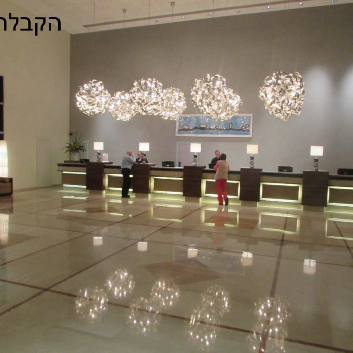 הקבלה מלון ישרוטל ים המלח