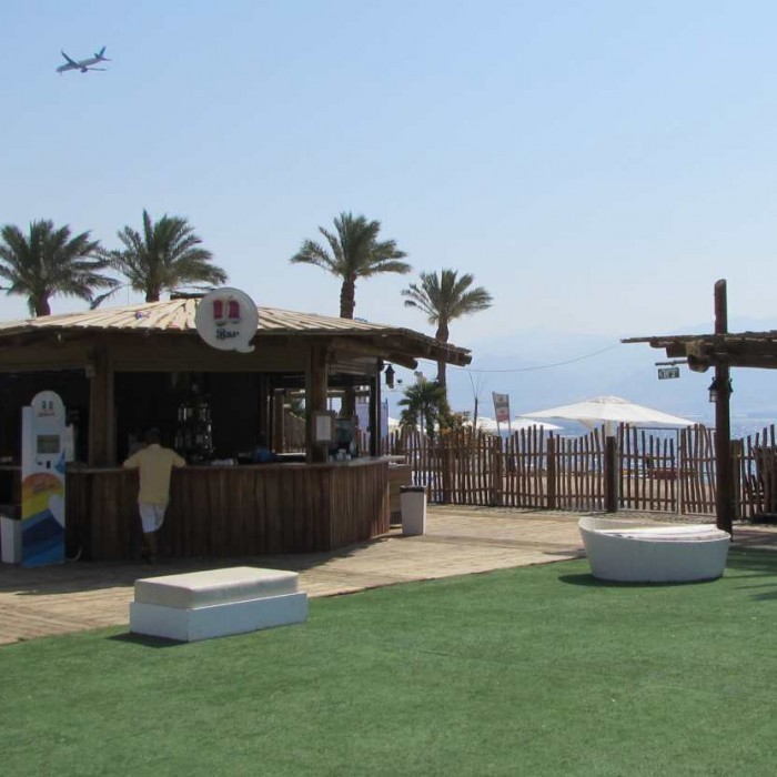 בר החוף מלון יו קןרל ביץ אילת